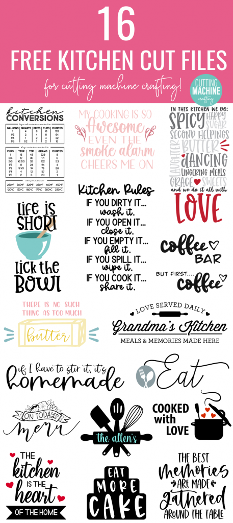 Download Kitchen Is The Heart Of The Home Svg 16 Kitchen Cut Files